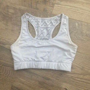 White Zyia Activewear Bra Size XS